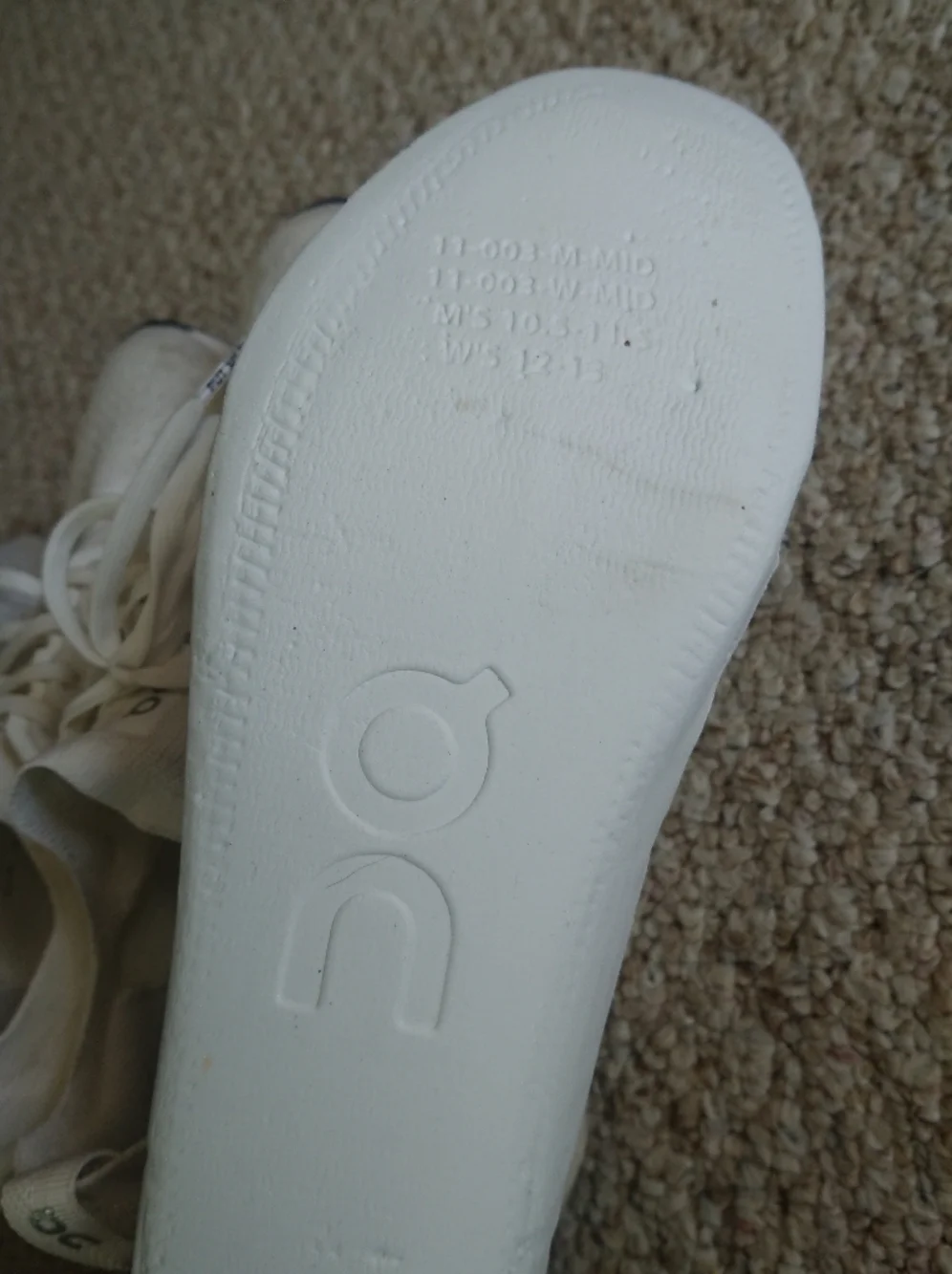 On Cloudswift All-White Running 4 running Sneakers size M10.5